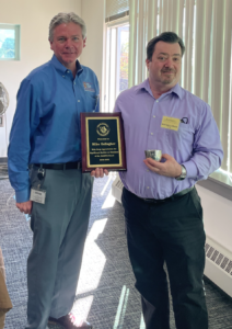 CCJM Sr. Project Manager Mike Gallagher commemorated by Chris Phipps, PE